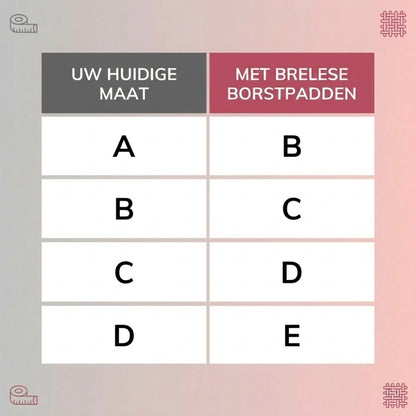 Brelese | Boomba zelfklevende strapless bh