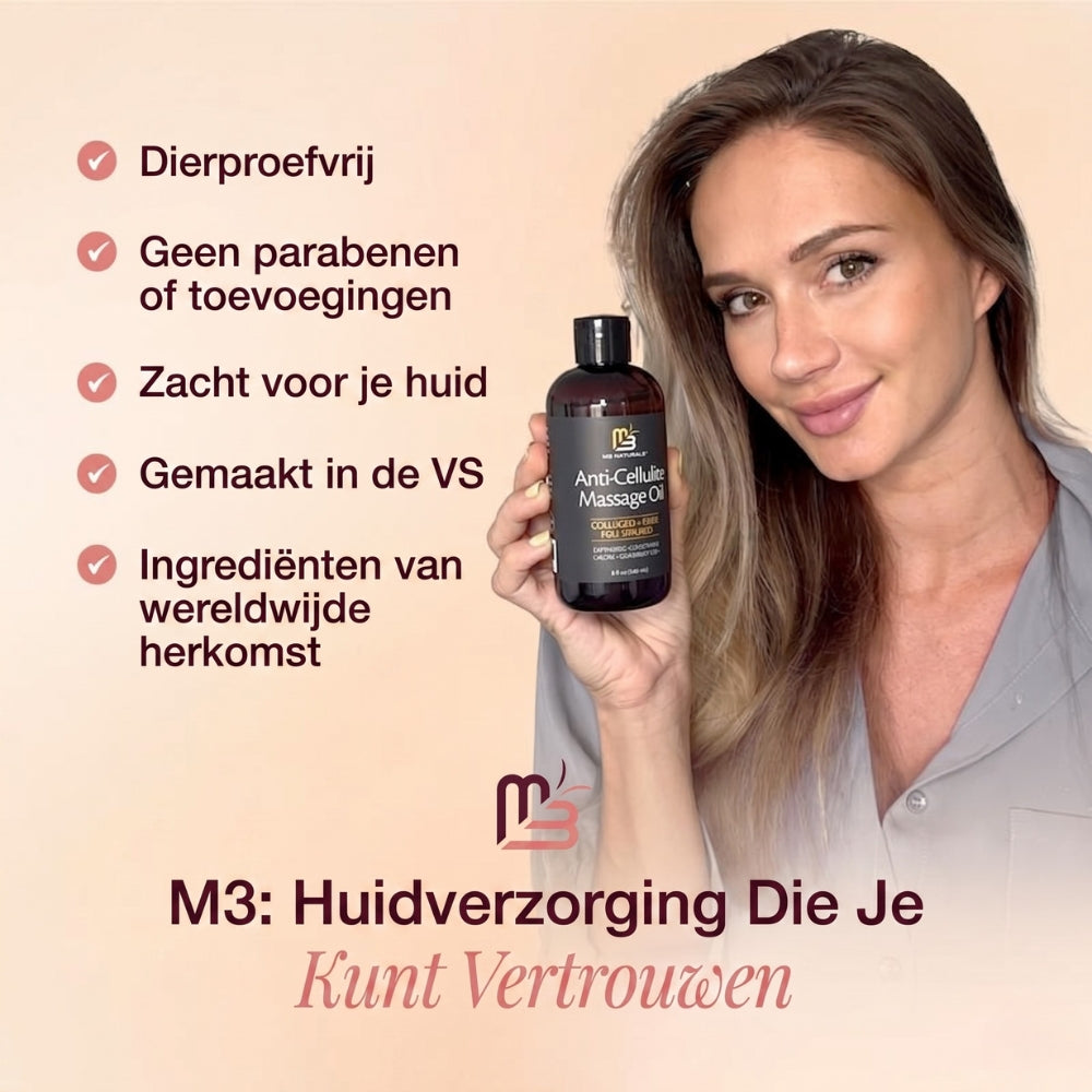 M3 Naturals | Anti-Cellulitis Olie