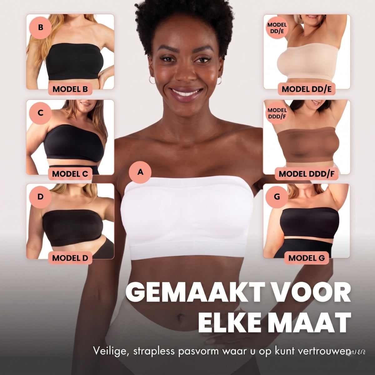 Bandeau BH | Strapless Design