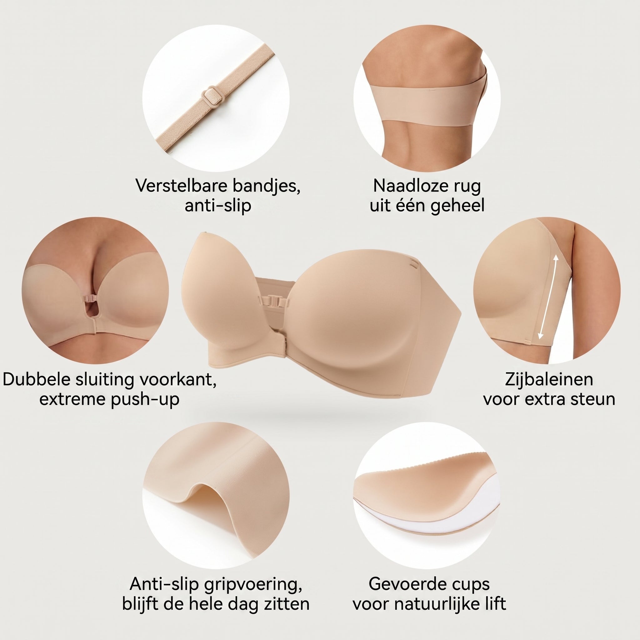 Strapless Push-Up BH